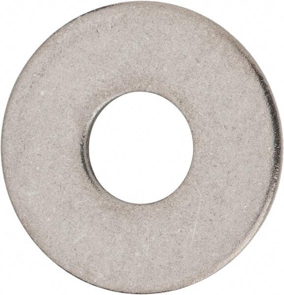 Value Collection - M20 Screw, Grade 18-8 Stainless Steel Fender Flat Washer - 22mm ID x 60mm OD, Plain Finish - Exact Tool & Supply