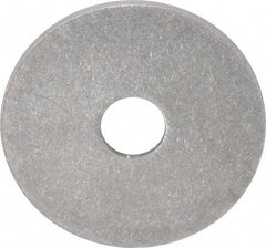 Value Collection - M3 Screw, Grade 18-8 Stainless Steel Fender Flat Washer - 3.2mm ID x 14mm OD, Plain Finish - Exact Tool & Supply