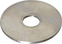 Value Collection - M6 Screw, Grade 18-8 Stainless Steel Fender Flat Washer - 6.4mm ID x 24mm OD, 1.2mm Thick, Plain Finish - Exact Tool & Supply