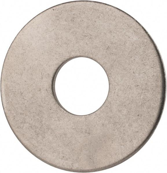 Value Collection - M14 Screw, Grade 18-8 Stainless Steel Fender Flat Washer - 15mm ID x 45mm OD, 2.5mm Thick, Plain Finish - Exact Tool & Supply