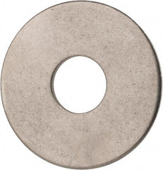 Value Collection - M14 Screw, Grade 18-8 Stainless Steel Fender Flat Washer - 15mm ID x 45mm OD, 2.5mm Thick, Plain Finish - Exact Tool & Supply