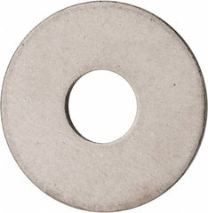 Value Collection - M16 Screw, Grade 18-8 Stainless Steel Fender Flat Washer - 17mm ID x 50mm OD, 3mm Thick, Plain Finish - Exact Tool & Supply