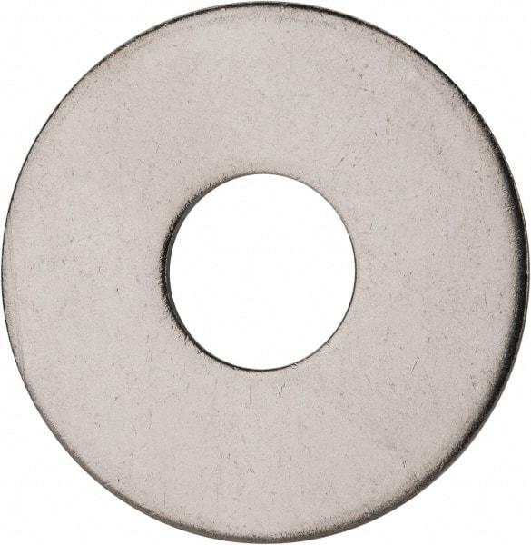 Value Collection - M20 Screw, Grade 18-8 Stainless Steel Fender Flat Washer - 21mm ID x 60mm OD, 3mm Thick, Plain Finish - Exact Tool & Supply