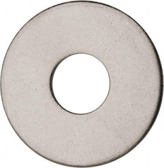 Value Collection - M20 Screw, Grade 18-8 Stainless Steel Fender Flat Washer - 21mm ID x 60mm OD, 3mm Thick, Plain Finish - Exact Tool & Supply