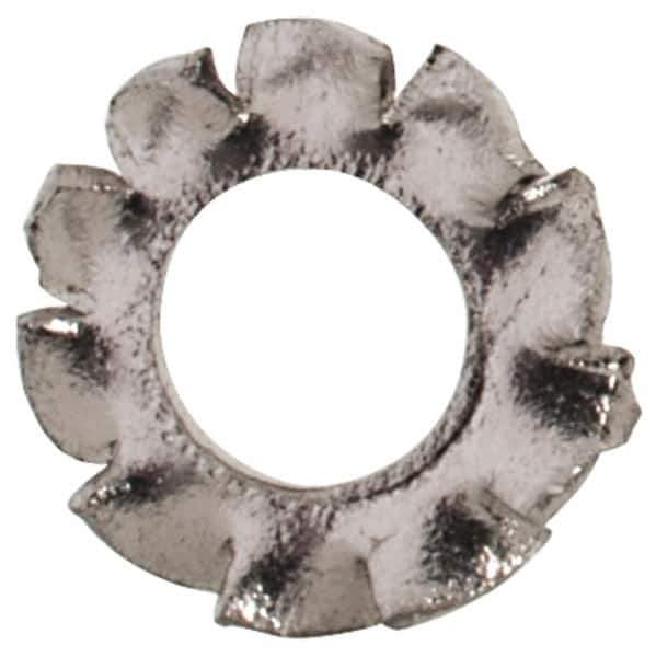 Value Collection - M2 Screw, 2.2mm ID, Stainless Steel External Tooth Lock Washer - 4.5mm OD, Uncoated, Grade 18-8 & Austenitic A2 - Exact Tool & Supply