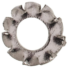 Value Collection - M2 Screw, 2.2mm ID, Stainless Steel External Tooth Lock Washer - 4.5mm OD, Uncoated, Grade 18-8 & Austenitic A2 - Exact Tool & Supply