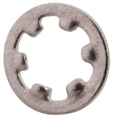 Value Collection - M2 Screw, 2.2mm ID, Stainless Steel Internal Tooth Lock Washer - 4.5mm OD, Uncoated, Grade 18-8 & Austenitic A2 - Exact Tool & Supply