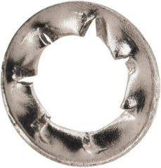 Value Collection - M3 Screw, 3.2mm ID, Stainless Steel Internal Tooth Lock Washer - 6mm OD, Uncoated, Grade 18-8 & Austenitic A2 - Exact Tool & Supply