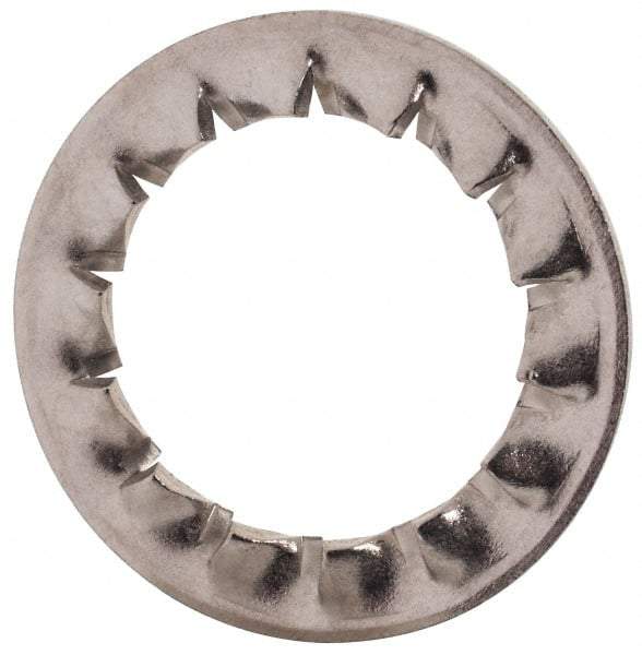 Value Collection - M16 Screw, 17mm ID, Stainless Steel Internal Tooth Lock Washer - 26mm OD, Uncoated, Grade 18-8 & Austenitic A2 - Exact Tool & Supply