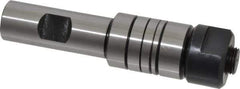 Interstate - 1/2" Diam Milling Machine Arbor - Stub Style, Straight Shank, 3/4" Shank Diam, 108.7mm OAL - Exact Tool & Supply