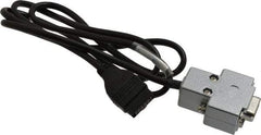 Mitutoyo - Remote Data Collection RS-232C Cable - 1 m Overall Length, For Use with DP-1VR Data Processor - Exact Tool & Supply