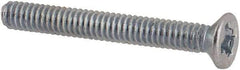 Value Collection - M2x0.40 Metric Coarse, 16mm OAL Phillips Drive Machine Screw - Flat Head, Grade 4.8 Steel, Zinc-Plated Finish, Without Washer - Exact Tool & Supply