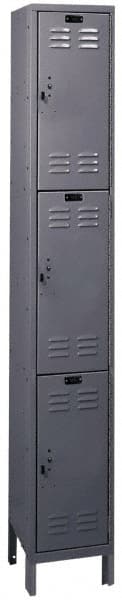 Hallowell - 3 Door, 3 Tier, ValueMax Wardrobe Lockers - Exact Tool & Supply