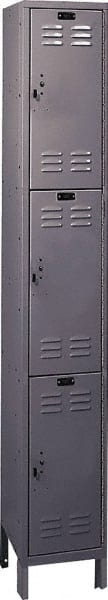 Hallowell - 3 Door, 3 Tier, ValueMax Wardrobe Lockers - Exact Tool & Supply