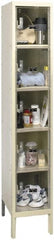 Hallowell - 5 Door, 5 Tier, Safety-View Plus Box Lockers - Exact Tool & Supply