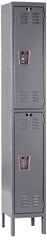 Hallowell - 2 Door, 2 Tier, Premium Wardrobe Lockers - Exact Tool & Supply
