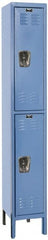 Hallowell - 2 Door, 2 Tier, Premium Wardrobe Lockers - Exact Tool & Supply