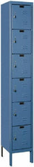 Hallowell - 6 Door, 6 Tier, Premium Box Lockers - Exact Tool & Supply