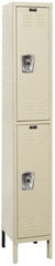 Hallowell - 2 Door, 2 Tier, Ready-Built Wardrobe & Box Lockers - Exact Tool & Supply