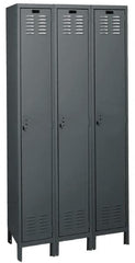 Hallowell - 3 Door, 1 Tier, ValueMax Wardrobe Lockers - Exact Tool & Supply