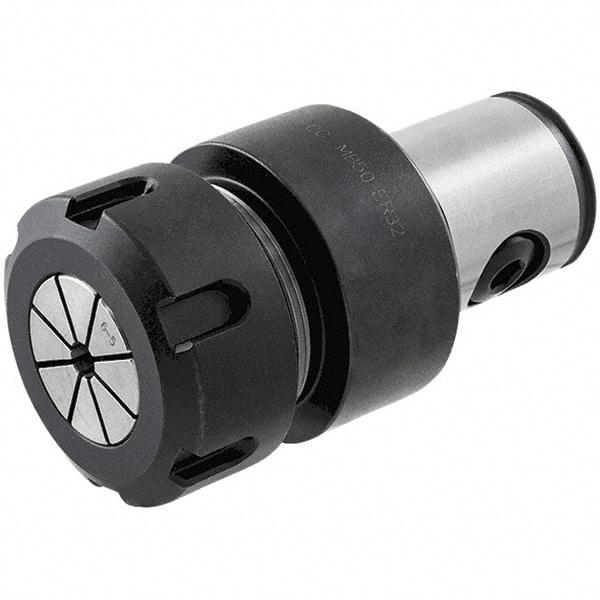 Iscar - 1mm to 16mm Capacity, 42mm Projection, Modular Connection, ER25 Collet Chuck - Through-Spindle - Exact Tool & Supply