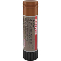 Loctite - 20 Gram Stick High Temperature Anti-Seize Lubricant - Copper, -20 to 1,800°F, Copper Colored, Water Resistant - Exact Tool & Supply