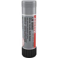 Loctite - 20 Gram Stick High Temperature Anti-Seize Lubricant - Silver Colored, -20 to 1,600°F, Silver Colored, Water Resistant - Exact Tool & Supply