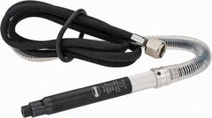 Sioux Tools - 1/8" Collet, Straight Handle, Straight Air Die Grinder - 70,000 RPM, Remote Exhaust, 21.2 CFM, 0.1 hp, 6.21 bar - Exact Tool & Supply