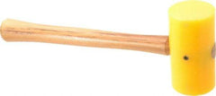 Garland - 1-1/4 Lb Head Plastic Mallet - 14" OAL, 14" Long Wood Handle - Exact Tool & Supply