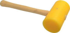 Garland - 2 Lb Head Plastic Mallet - 14" OAL, 16" Long Wood Handle - Exact Tool & Supply