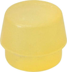 Garland - 1-1/4" Face Diam, Grade Soft, Natural Soft Face Hammer Tip - Urethane - Exact Tool & Supply