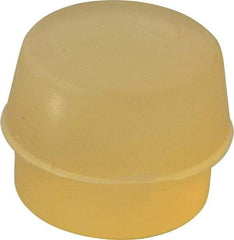 Garland - 1-1/2" Face Diam, Grade Soft, Natural Soft Face Hammer Tip - Urethane - Exact Tool & Supply
