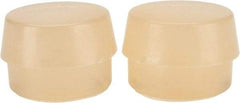 Garland - 1-3/4" Face Diam, Grade Soft, Natural Soft Face Hammer Tip - Urethane - Exact Tool & Supply