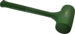Garland - 58 oz Head 2-1/2" Face Diam Polyurethane Dead Blow Hammer - 15-1/2" OAL, Polyurethane Handle - Exact Tool & Supply