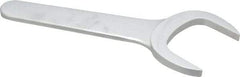Proto - 2-1/2" Standard Service Open End Wrench - 8-1/2" OAL, Single End, Satin Finish, 30° Head Angle - Exact Tool & Supply