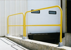 Vestil - Hand Rail & Railings Type: Handrail Length (Inch): 84 - Exact Tool & Supply