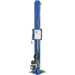 Vestil - 20 Inch High 115 Volt Powered Mast Option Stretch and Pallet Wrap Machine - 10 and 20 Inch Film Height, Hand Control - Exact Tool & Supply