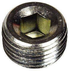 Dorman - Hex Countersunk Head Pipe Plug - 1/2 NPT Thread - Exact Tool & Supply
