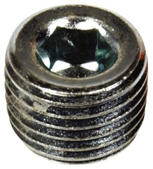 Dorman - Hex Countersunk Head Pipe Plug - 1/4 NPT Thread - Exact Tool & Supply