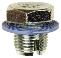 Dorman - Double Oversized Oil Drain Plug with Gasket - 1/2-20" Thread - Exact Tool & Supply