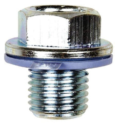 Dorman - Standard Oil Drain Plug with Gasket - M14x1.5 Thread - Exact Tool & Supply
