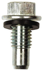 Dorman - Pilot Point Oil Drain Plug with Gasket - M12x1.75 Thread - Exact Tool & Supply