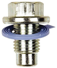 Dorman - Pilot Point Oil Drain Plug with Gasket - M14x1.5 Thread - Exact Tool & Supply