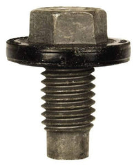 Dorman - Pilot Point Oil Drain Plug - M12x1.75 Thread, Molded Gasket - Exact Tool & Supply