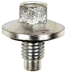 Dorman - Pilot Point Oil Drain Plug - M12x1.75 Thread, Inset Gasket - Exact Tool & Supply