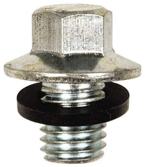 Dorman - Standard Oil Drain Plug with Gasket - M12x1.75 Thread - Exact Tool & Supply