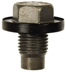 Dorman - Pilot Point Oil Drain Plug with Gasket - M14x1.5 Thread, Molded Gasket - Exact Tool & Supply