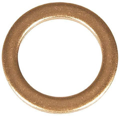 Dorman - 5/8 SO, 11/16 SAE, 11/16" ID x 1-1/16" OD Oil Drain Plug Gasket - 3/32" Thick, Copper - Exact Tool & Supply