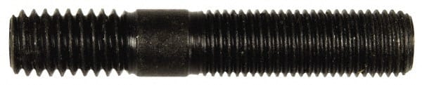 Dorman - 7/16-20 Long Thread, 7/16-14 Short Thread, 2-1/2" OAL Unequal Double Threaded Stud - Exact Tool & Supply