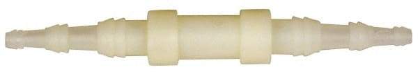 Dorman - Plastic Straight Automotive Vacuum Connector - 1/8 x 1/4" Fitting - Exact Tool & Supply